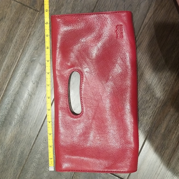Hobo red leather clutch - Picture 4 of 8